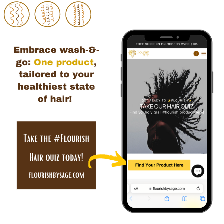 Find Your Perfect Curl Care Routine: Take the Flourish By Sage Curly Hair Quiz!